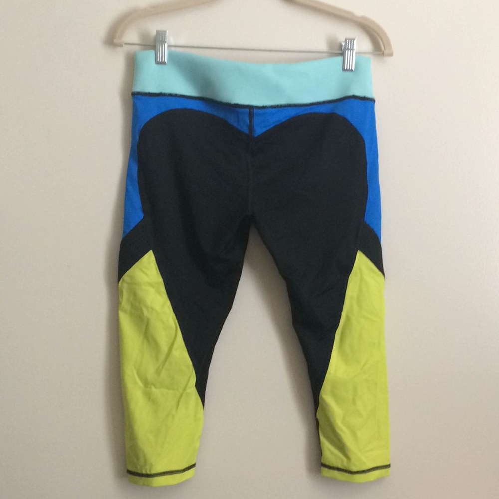 La Blanca Booty Heart Crop leggings (M)